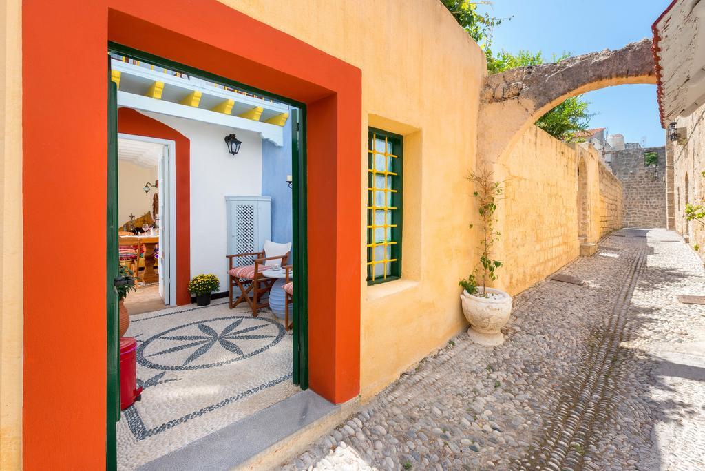 הוילה Rhodes City Giorgos' Old Story 2Bed Stone House With Private Hamam In The Old Town מראה חיצוני תמונה